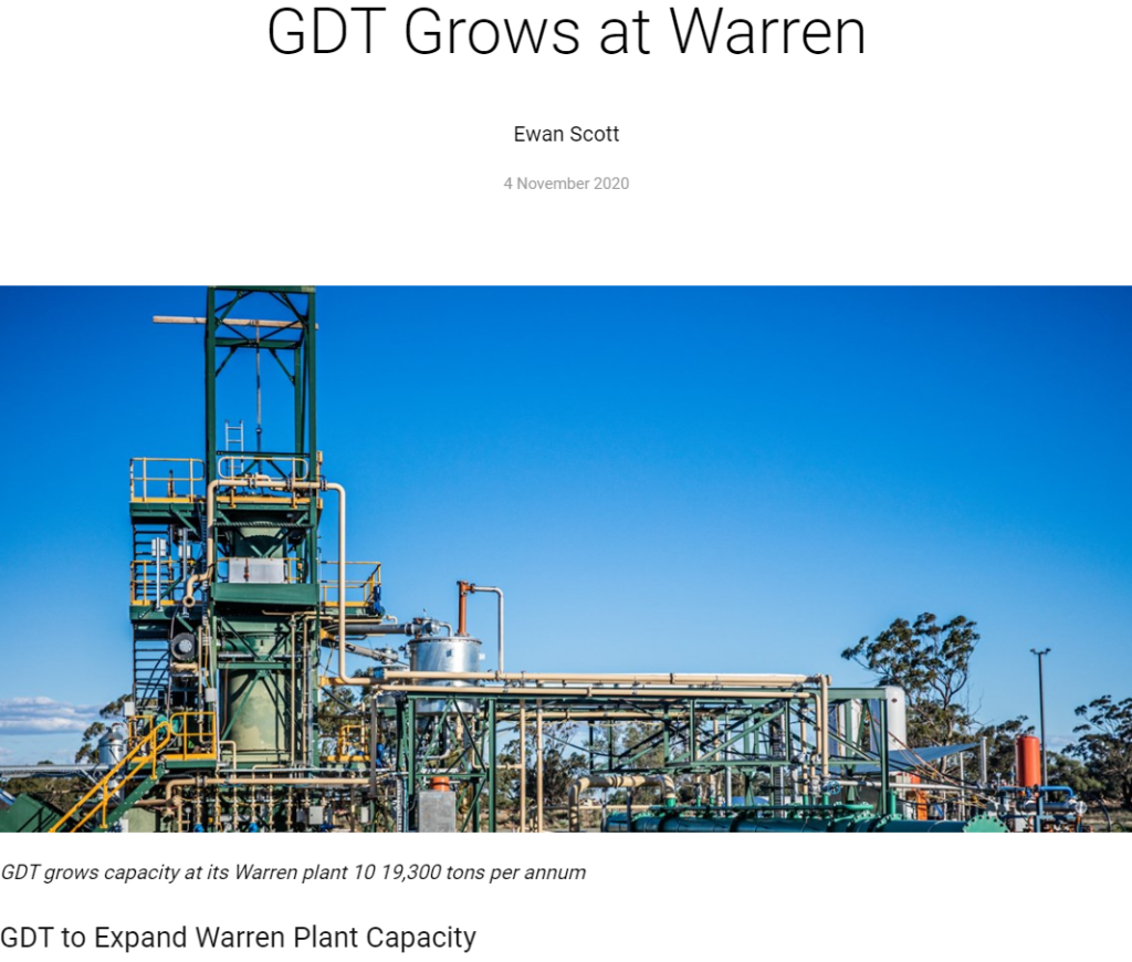 GDT tyre recycling in the media